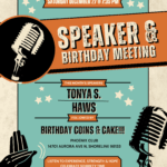 Monthly Speaker & Birthday Meeting